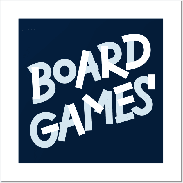 Board Games Wall Art by polliadesign